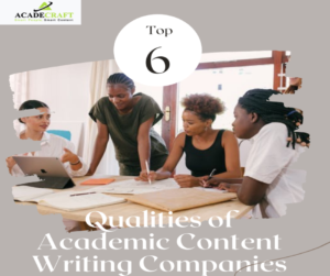 Academic Content Writing Services: Top 6 Things to Expect