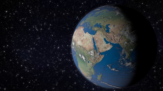 Earth 3D animation